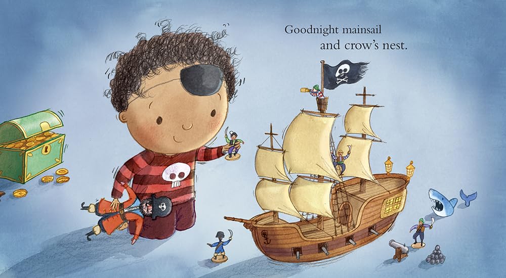 Goodnight Pirate: Bedtime Story Book for Kids - Perfect Easter Basket Stuffer & Gift for Boys & Girls (Goodnight Series) | Bedtime Reading, Baby Shower Present, Children's Sleep Aid