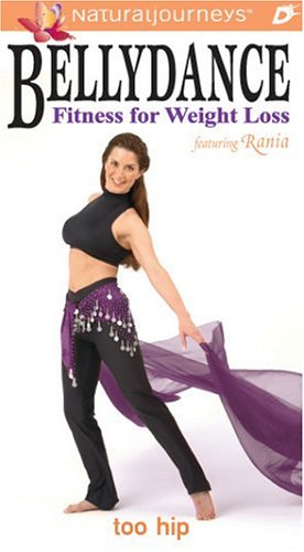 Rania's Bellydance Fitness for Weight Loss - Too Hip Workout VHS | Fun Home Exercise for Women's Weight Loss & Toning