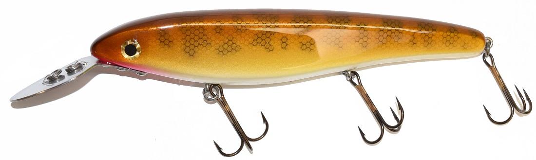Big Fork Reef Digger 12 Crankbait Fishing Lure - Saltwater Bass Fishing Bait for Offshore & Inshore Angling - Perfect for Deep Sea, Reef, and Rocky Bottom Fishing