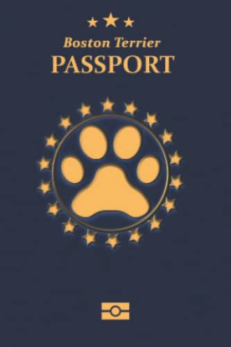 Boston Terrier Passport & Medical Record Book - 4