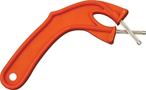 The Sportsman 012 Orange Knife Sharpener - Professional Blade Sharpener for Kitchen, Hunting & Outdoor Use