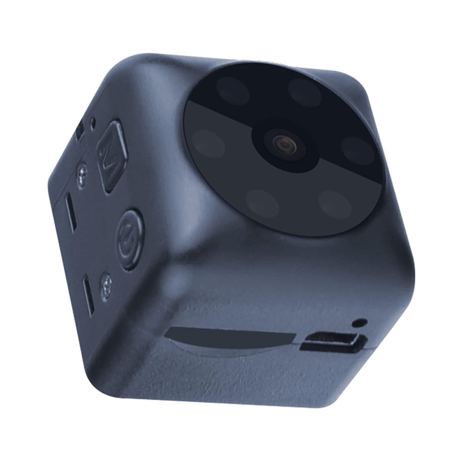 150° Wide Angle Security Camera with Night Vision & Motion Detection - Magnetic Suction Home Surveillance Camera for Indoor/Outdoor Use