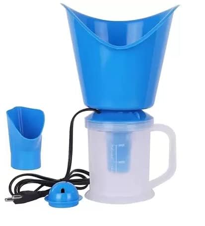 PLUMAZE 3-in-1 Steam Vaporizer & Inhaler for Cold & Cough Relief - Facial Steamer & Humidifier for Home Use - Perfect for Sinus Congestion, Dry Skin & Respiratory Comfort
