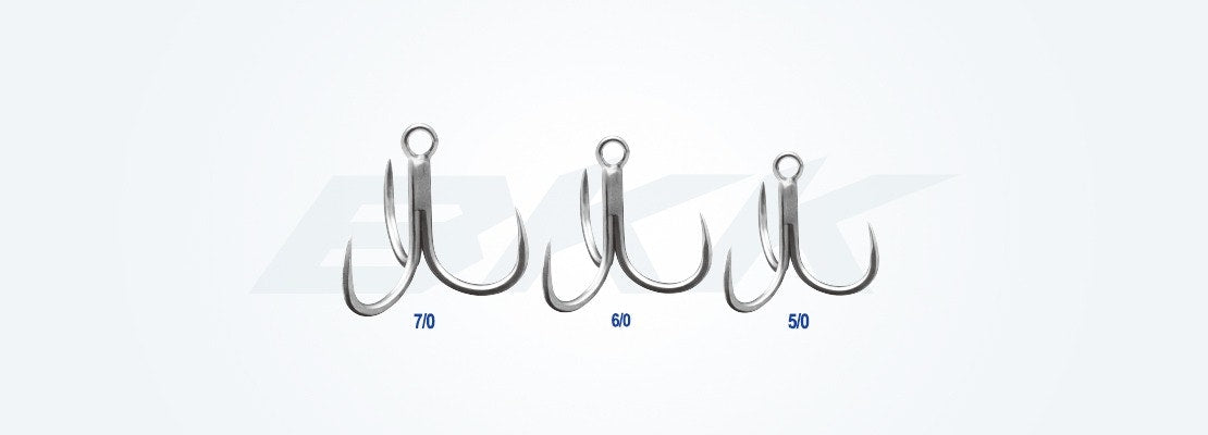 BKK GT Rex BL Treble Hooks - Premium Fishing Hooks for Bass, Trout & Saltwater Fishing - Perfect for Freshwater & Saltwater Anglers