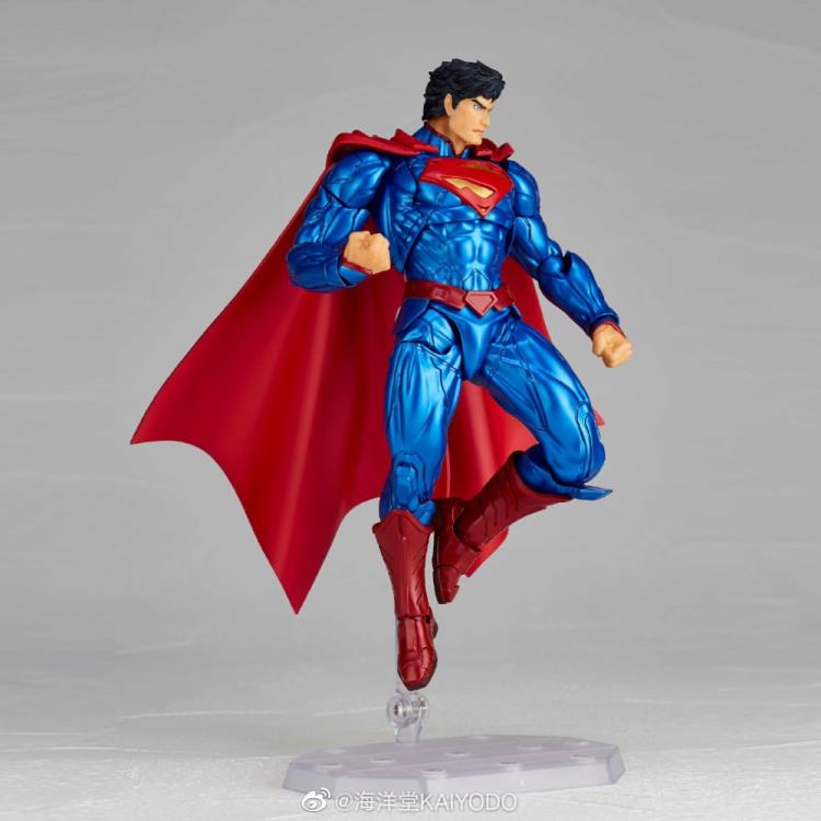 Amazing Yamaguchi Revoltech No. 027 Superman Action Figure - Highly Articulated Collectible for Display & Photography | Perfect for DC Fans, Toy Collectors & Home Decor