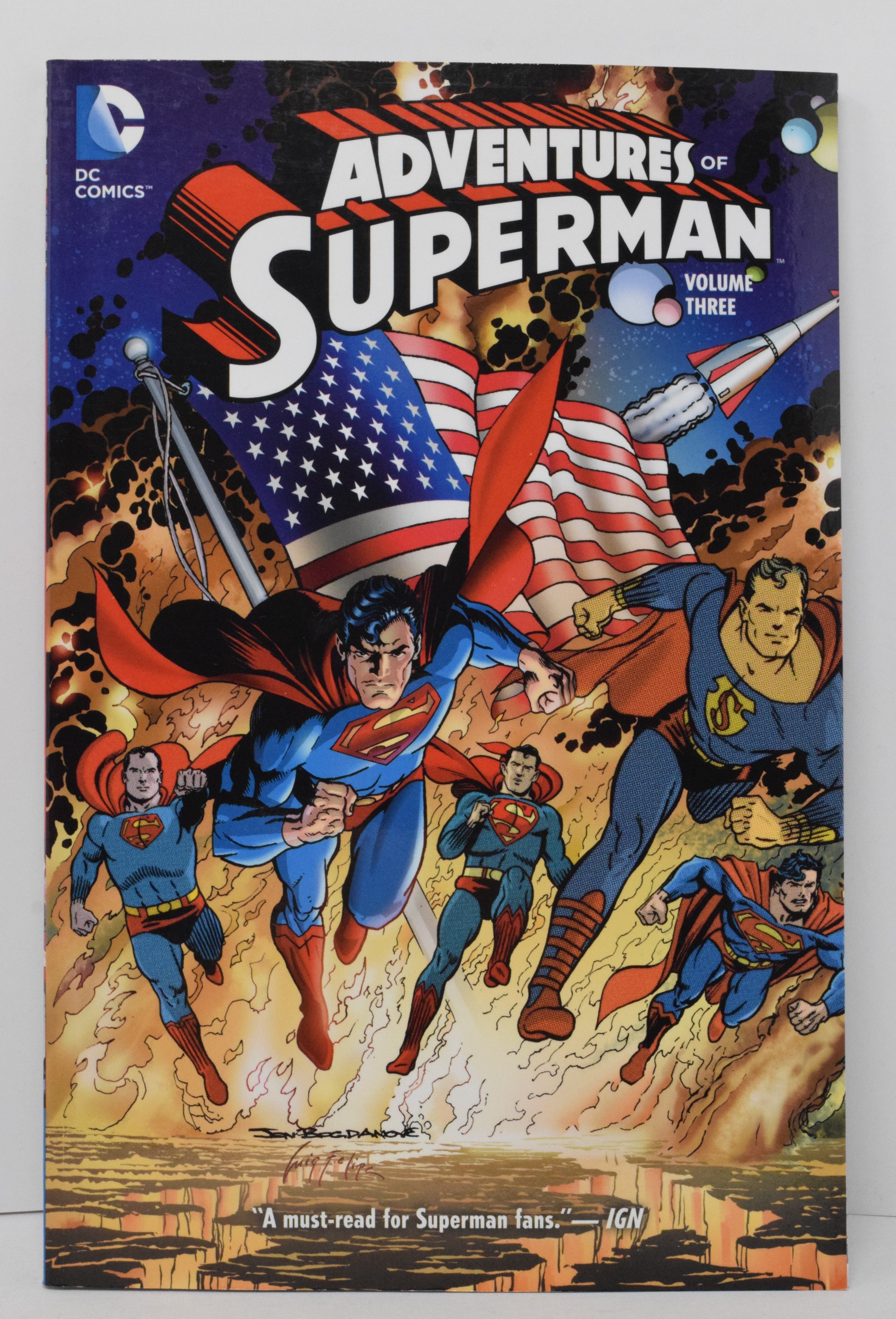 Adventures of Superman Vol 3 TPB DC Comics 2015 Near Mint Condition - Perfect for Comic Collectors & Superman Fans | Great Gift for Superhero Enthusiasts