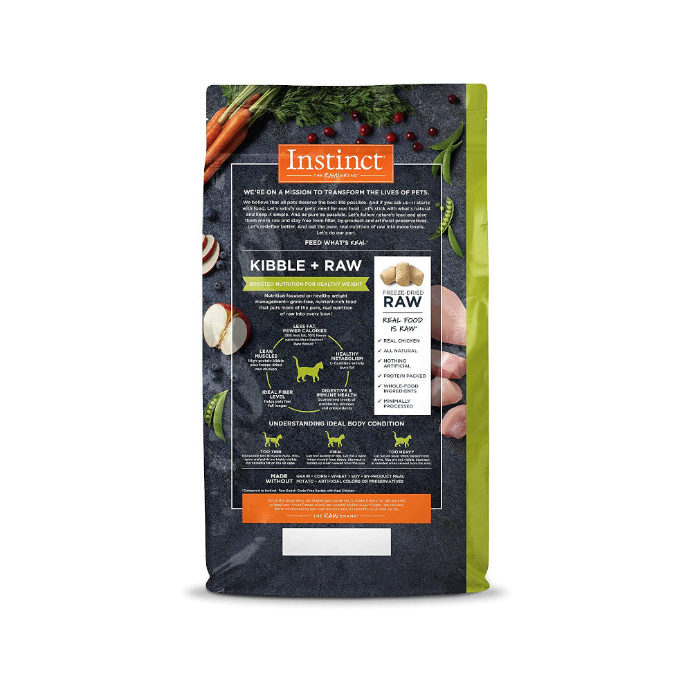 Premium Grain-Free Dry Cat Food with Chicken for Healthy Weight Management - Ideal for Indoor Cats & Weight Control Diets