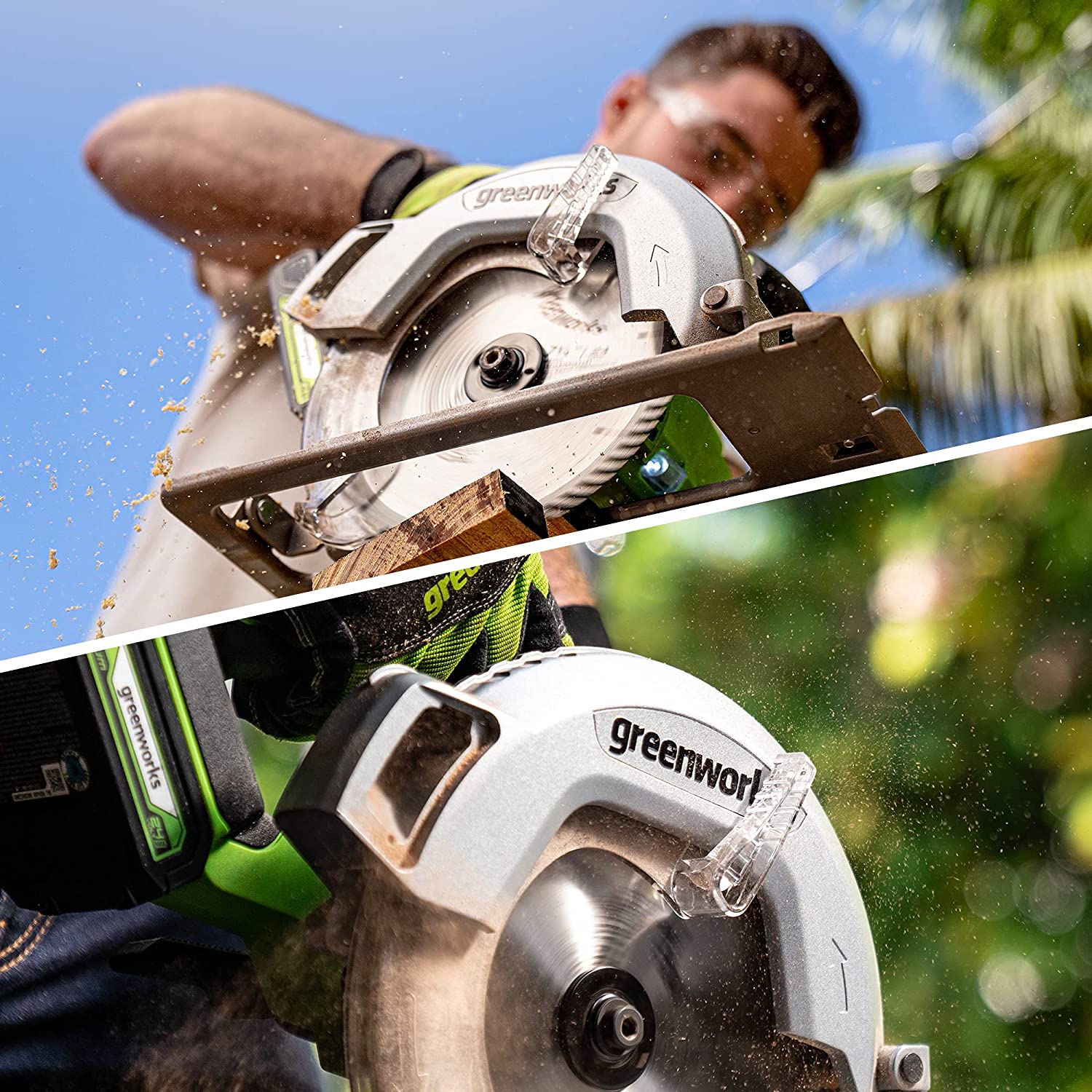 Greenworks 24V 7-1/4 Inch 140T Premium Circular Saw Blades - Perfect for Woodworking, DIY Projects & Professional Cutting Tasks