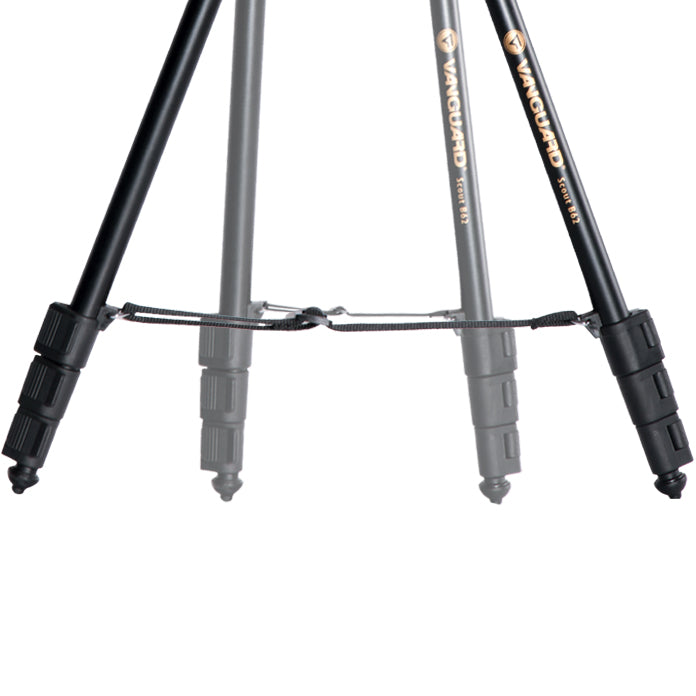 SCOUT B62 Portable Shooting Bipod with V-Shaped Yoke - Lightweight Adjustable Rifle Bipod for Hunting, Shooting Range & Outdoor Adventures
