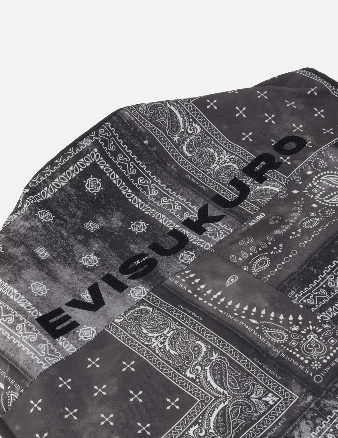 Stylish Allover Paisley Print Oversized Cargo Vest for Women - Trendy Layering Piece for Fall Fashion, Outdoor Adventures & Streetwear Outfits