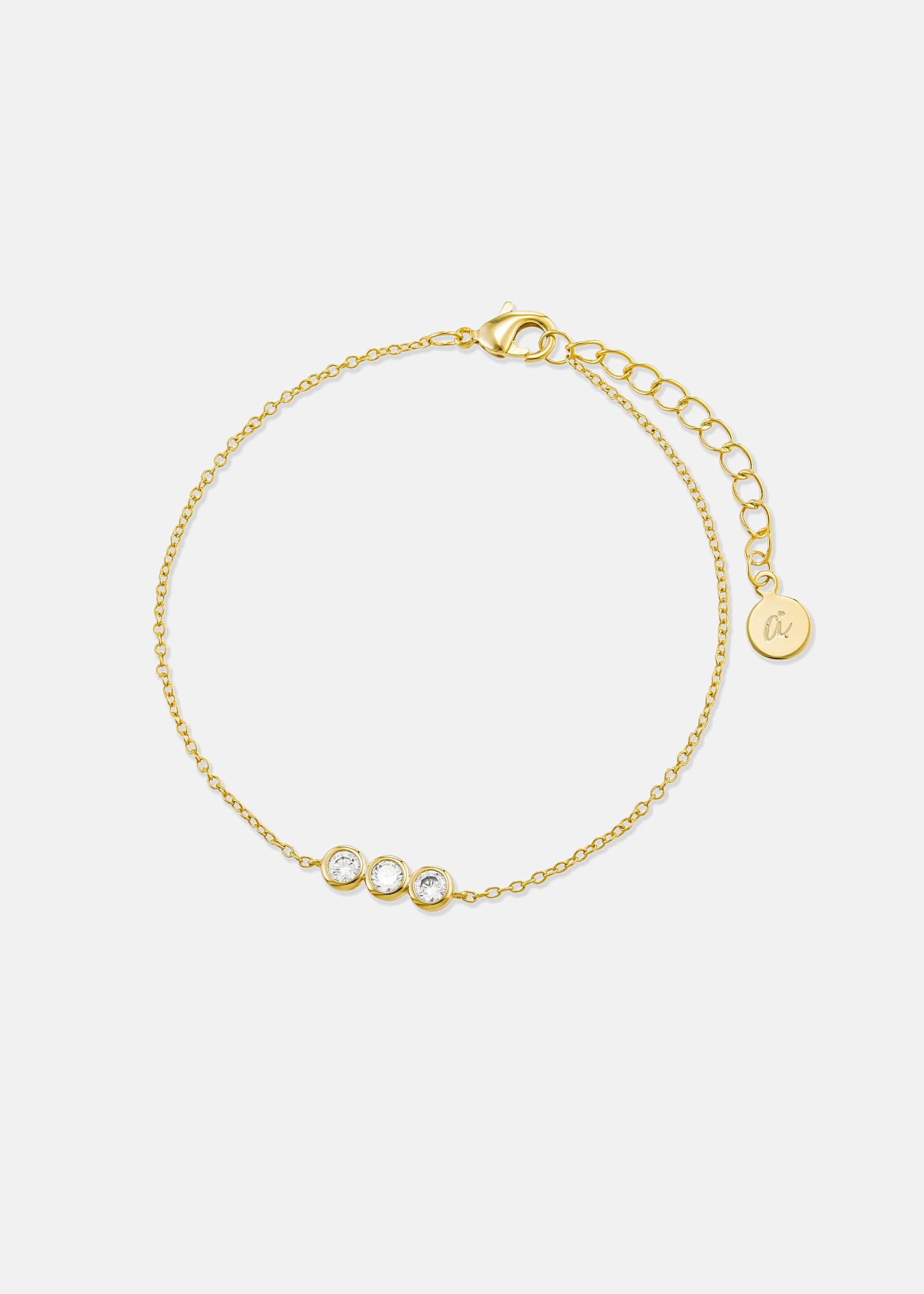 30th Birthday Gifts for Women - Elegant 3 Crystal Bracelet Set, 30th Birthday Jewelry for Her, Meaningful Three Decades Celebration Gift, Silver 30 Year Old Birthday Present - Perfect for Milestone Parties, Anniversary Celebrations & Special Occasions