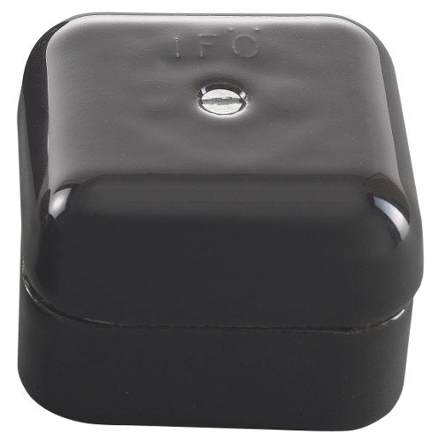 Kulodosa Black Porcelain 50mm Square Plate – Perfect for Serving Appetizers, Desserts, and Small Bites at Parties and Gatherings