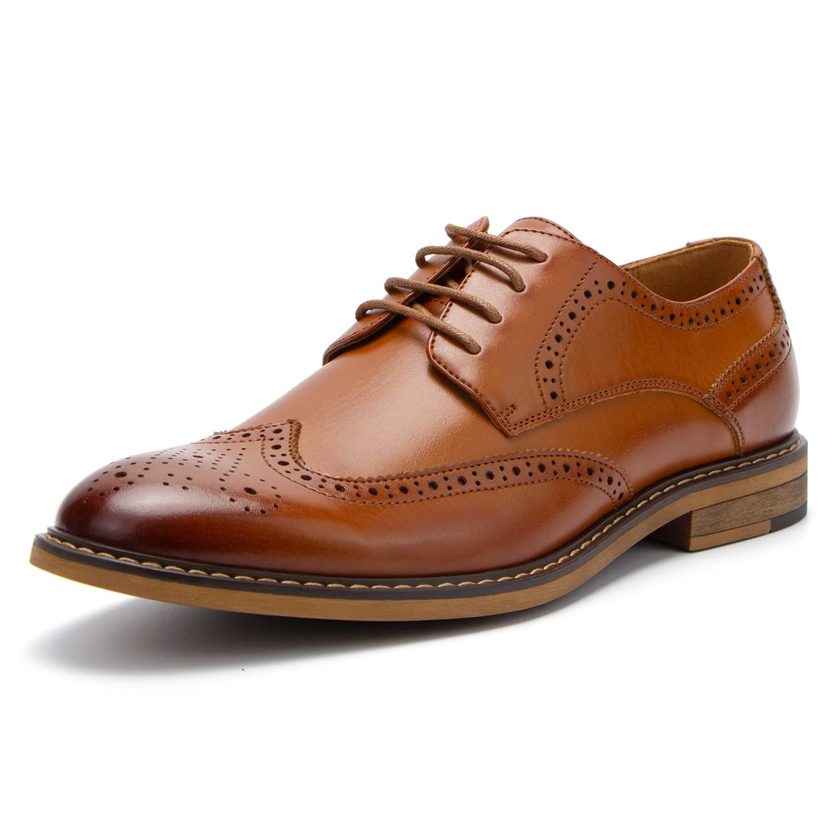 Men's Oxford Dress Shoes - Business Casual & Formal Leather Shoes for Office, Wedding & Professional Events