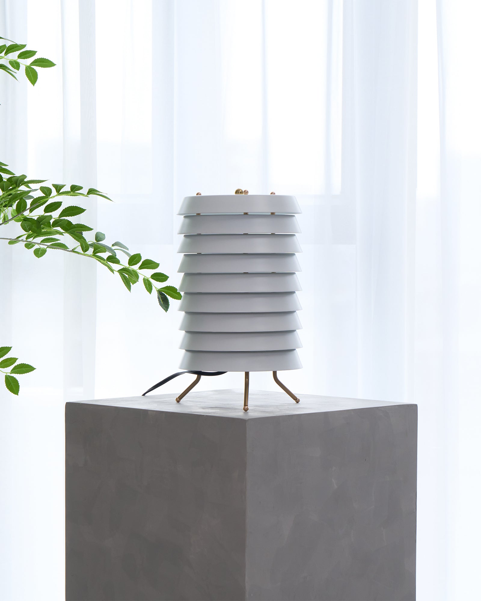 Baltic Tower Table Lamp - Modern LED Desk Light for Home Office, Bedroom & Living Room - Perfect for Reading, Working & Relaxing