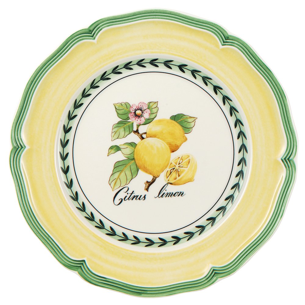 Villeroy & Boch French Garden Valance Salad Plates Set of 6 - Elegant Floral Design Dinnerware for Fine Dining, Entertaining & Special Occasions