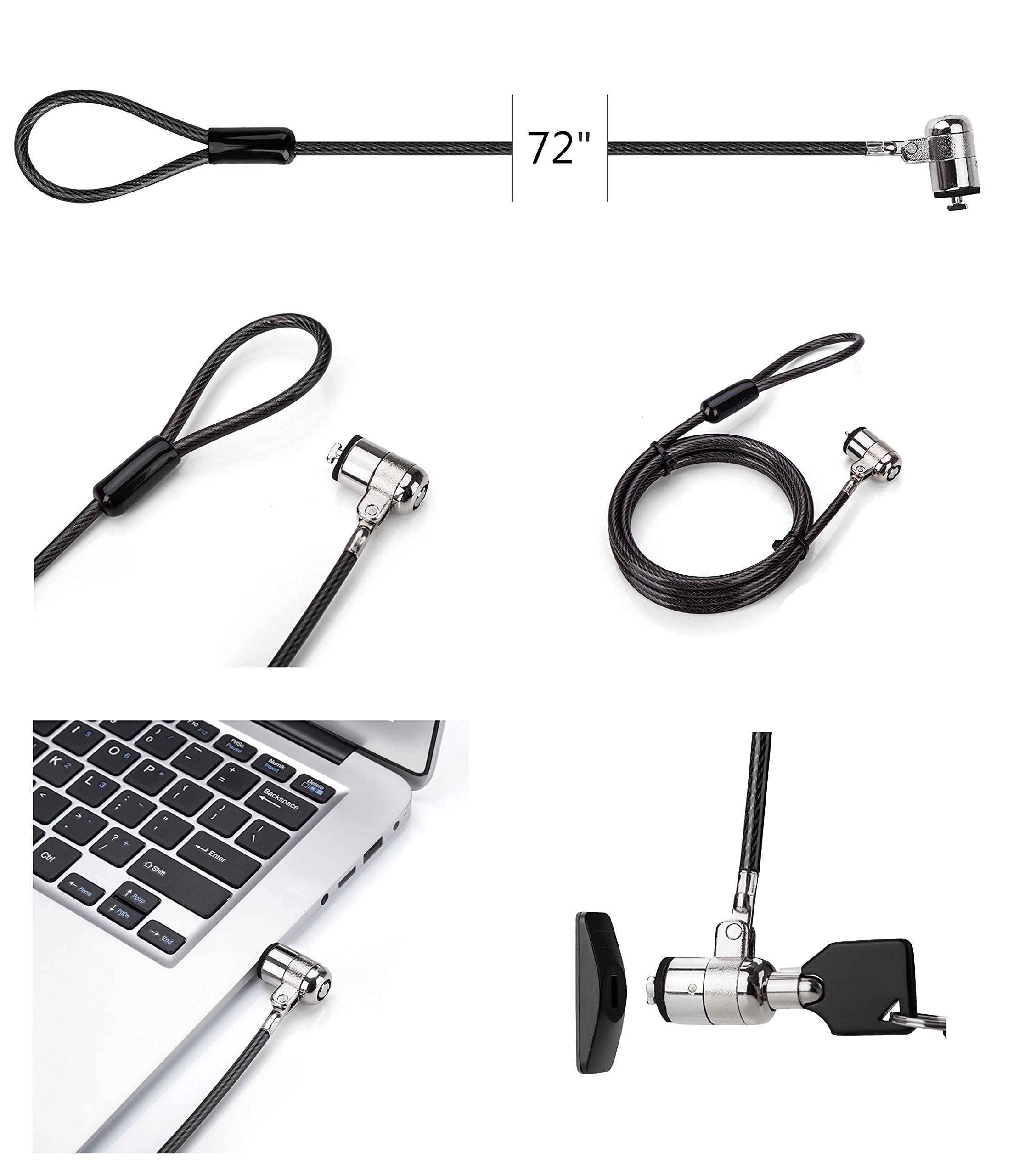 AboveTEK Business Kiosk Aluminum Tablet Stand - 360° Swivel Holder for 4-14