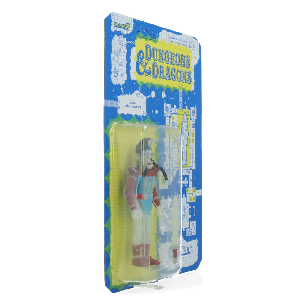 Githyanki Glow-in-the-Dark Dungeons & Dragons ReAction Figure Wave 4 - Perfect for D&D Game Nights, Collectors & Fantasy Decor