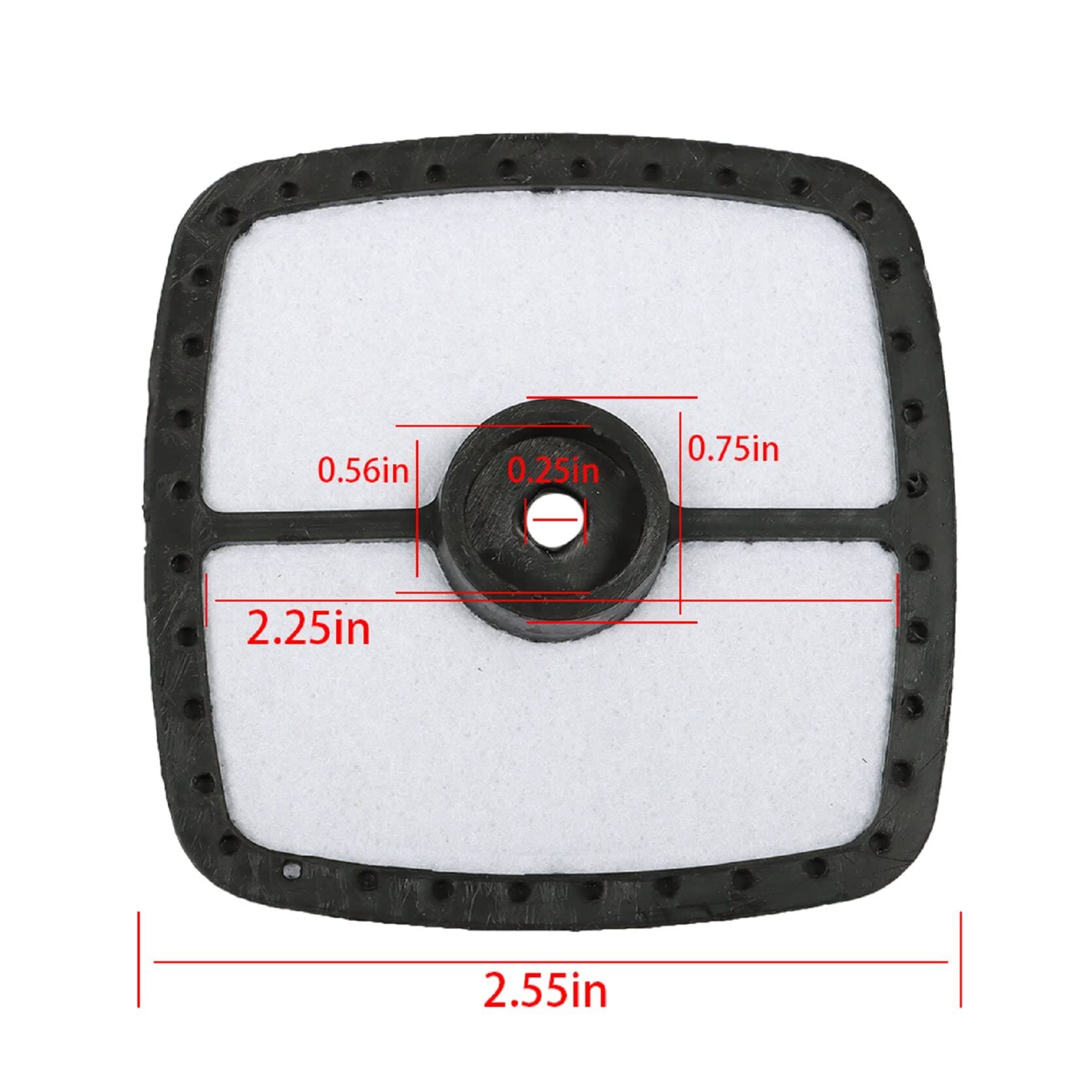 10 Pack SRM225 Air Filter Replacement for Echo A226001410, SRM210, HC-150, ES-210, GT-200, GT-225, HC-225, PAS-225, PAS-265, PB-250, 130310-54130 Trimmer – Compatible with Echo Weed Eaters & String Trimmers for Lawn & Garden Maintenance