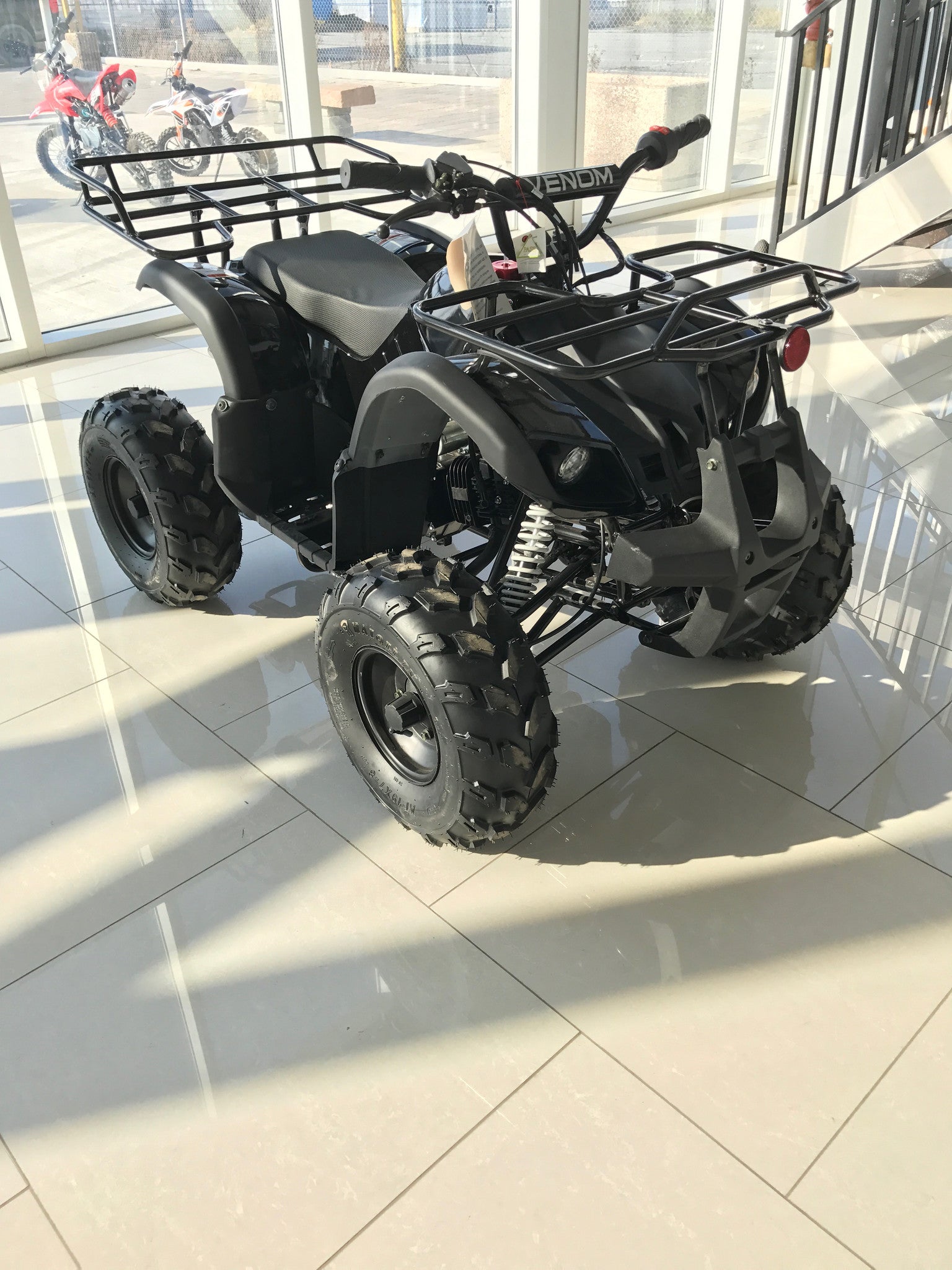 Venom Kodiak 125cc ATV - Fully Automatic with Reverse Gear for Off-Road Adventure & Trail Riding