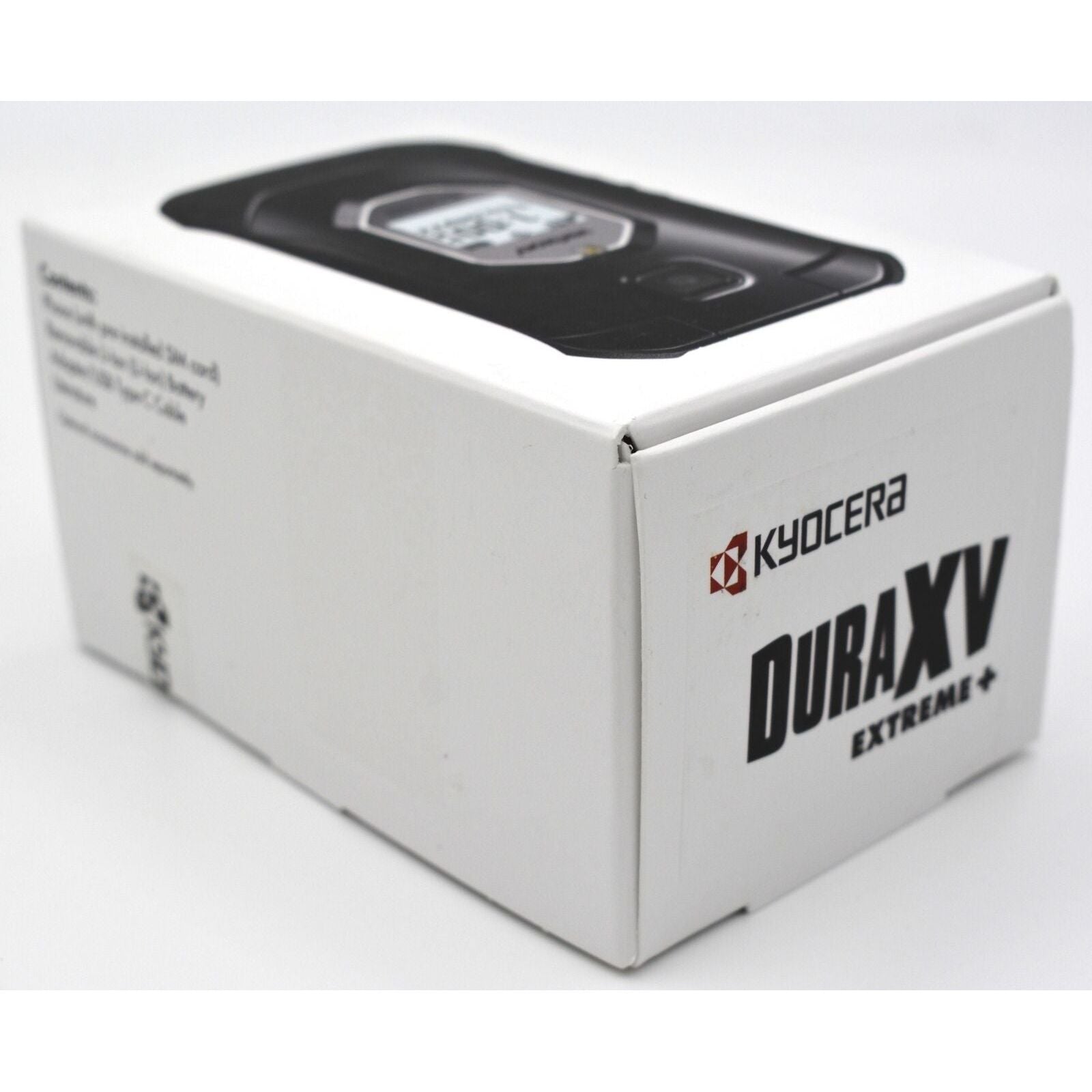 Kyocera DuraXV Plus Rugged Flip Phone - Black (CDMA) | Waterproof & Durable for Outdoor, Construction & Emergency Use