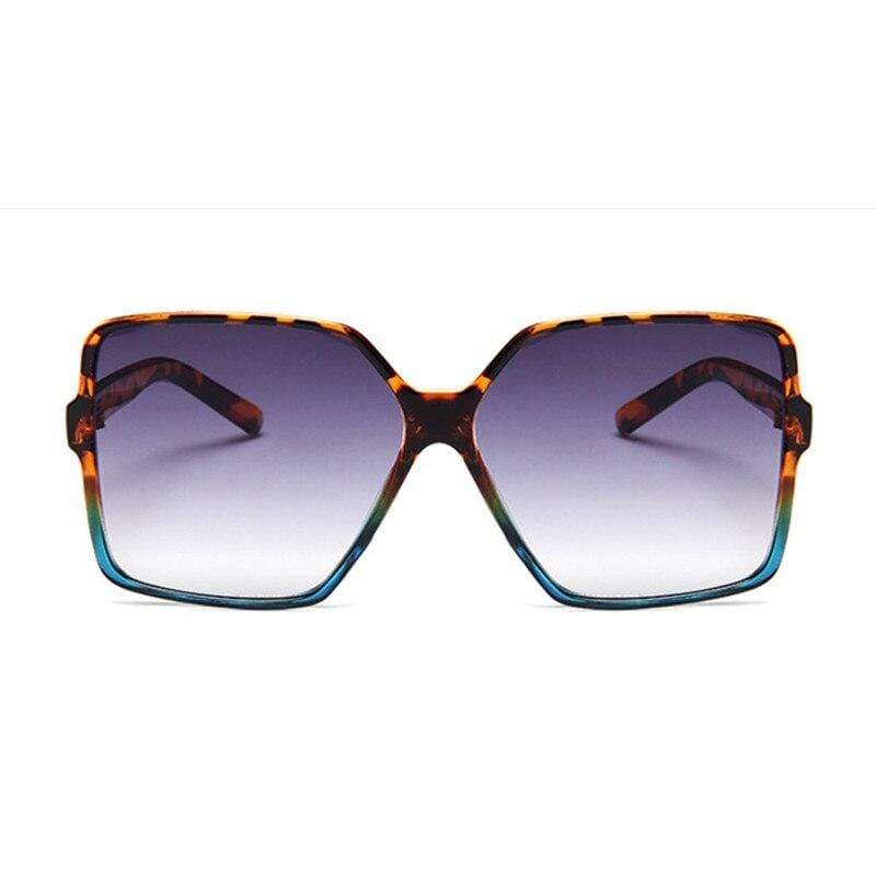Oversized Gradient Designer Sunglasses for Women & Men - UV400 Protection, Fashionable & Trendy - Perfect for Beach, Driving, Travel & Outdoor Activities