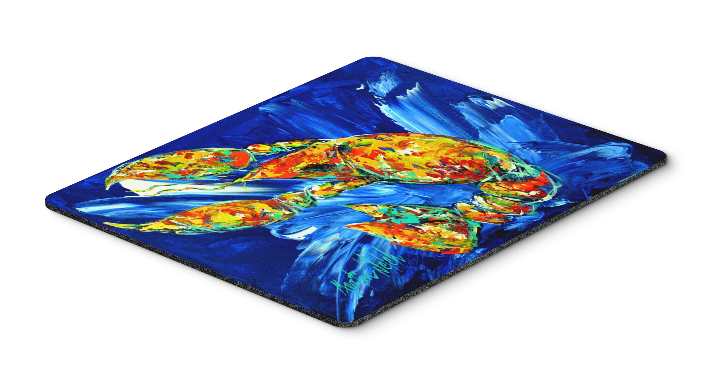 Caroline's Treasures MW1228MP Crawfish Mouse Pad - Large Washable Non-Slip Desk Mat for Home Office, Gaming & Computer Work | Perfect for Laptop Users & Kitchen as Hot Pad/Trivet