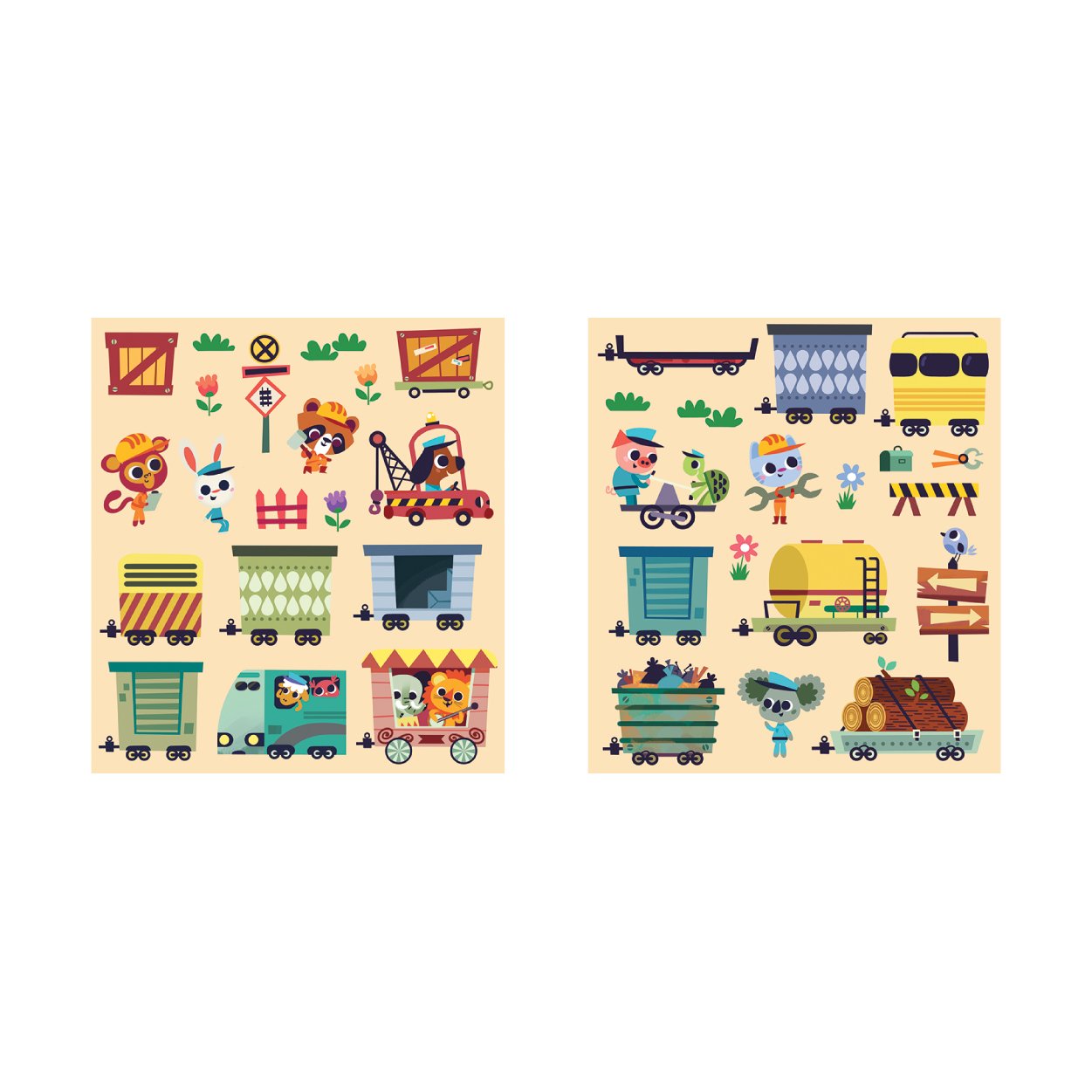 Trainyard Play Scene - Realistic Toy Train Set for Kids | Perfect for Imaginative Play & Train Enthusiasts | Great for Birthday Gifts & Educational Playtime