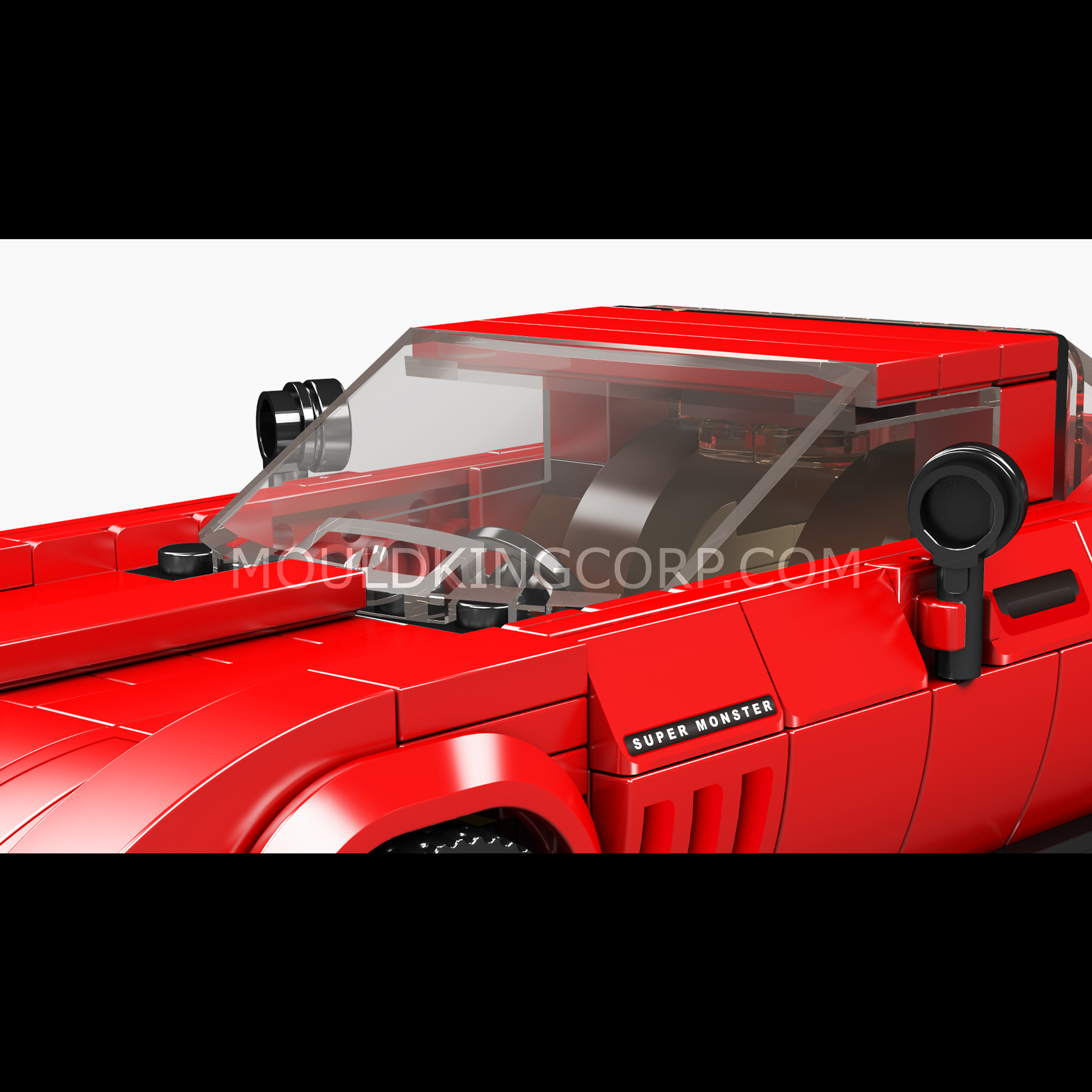 MOULD KING 27034S Corvette Sports Car Model Building Kit | 371 PCS DIY Construction Toy for Adults & Kids | Perfect Gift for Car Enthusiasts & Collectors | Fun STEM Activity for Family Bonding