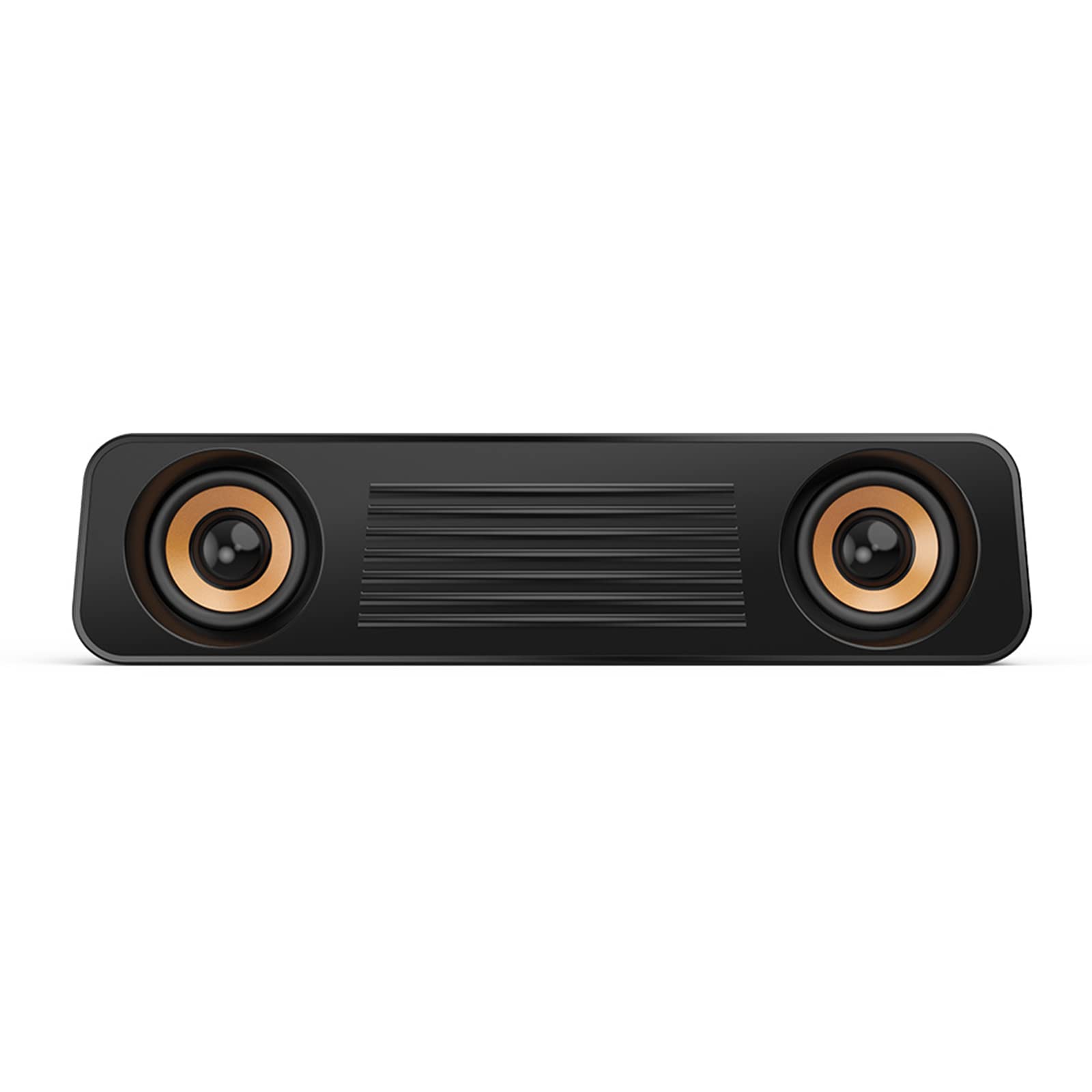 BEBIKR USB Powered PC Speakers with Subwoofer - Stereo Multimedia Gaming Speakers for PC, Desktop, Laptop - 3.5mm Audio with Volume Control - Perfect for Gaming, Movies, Music & Home Office Setup
