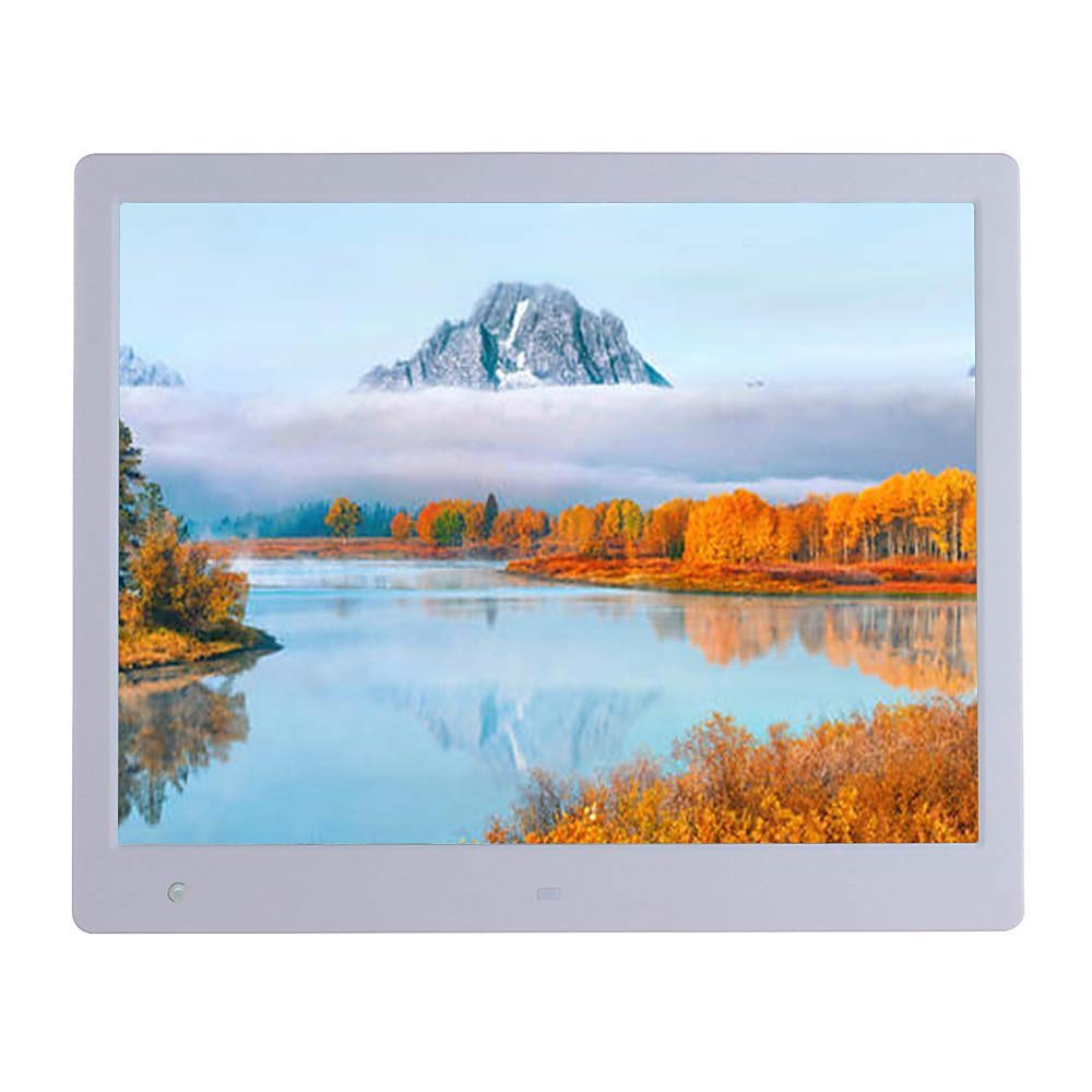 16 Inch Digital Picture Frame with HD 1600x1200 Screen - Smart Human Body Sensor, Remote Control for Electronic Photo Album, Calendar & Clock - Perfect for Home Decor, Office Display & Retail Advertising