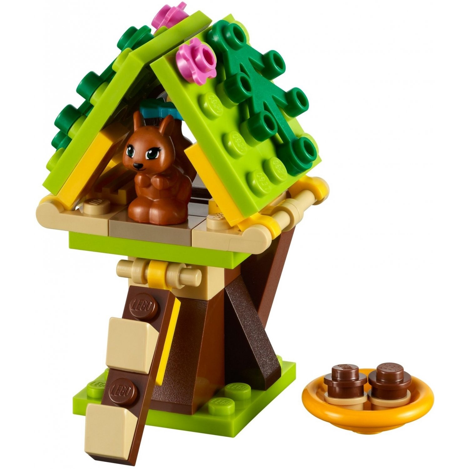 LEGO Friends Squirrel's Tree House Building Toy Set (41017) - Creative Play for Kids Ages 6-12, Perfect for Birthday Gifts & Indoor Activities