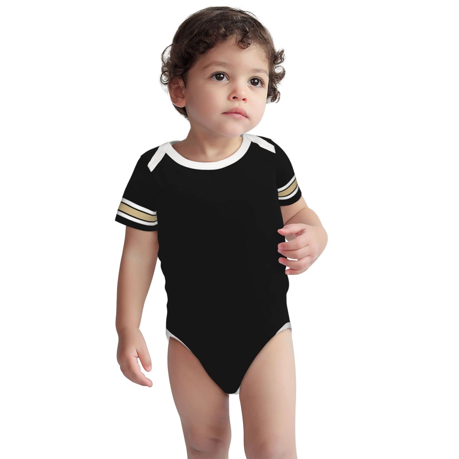 Customized Baby Clothes Set - 100% Cotton Personalized Baby Suit with Name & Number - Perfect for Newborn Gifts, Christening, Birthday & Photo Shoots