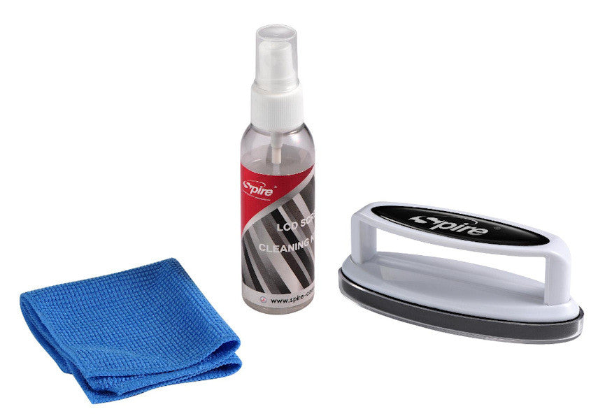 Spire Complete Cleaning Kit for Monitors, TV Screens, Phones & Tablets - Safe LCD Screen Cleaner with Microfiber Cloth - Perfect for Home, Office & Electronics Maintenance #SP EC403