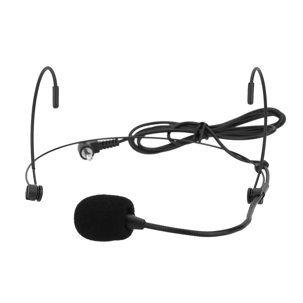 an-do-er Uni-Directional Headset Microphone with Flexible Boom - Wired Ear-Hook Mic for Voice Amplifiers & Loudspeakers - Perfect for Public Speaking, Teaching, Tour Guides & Presentations