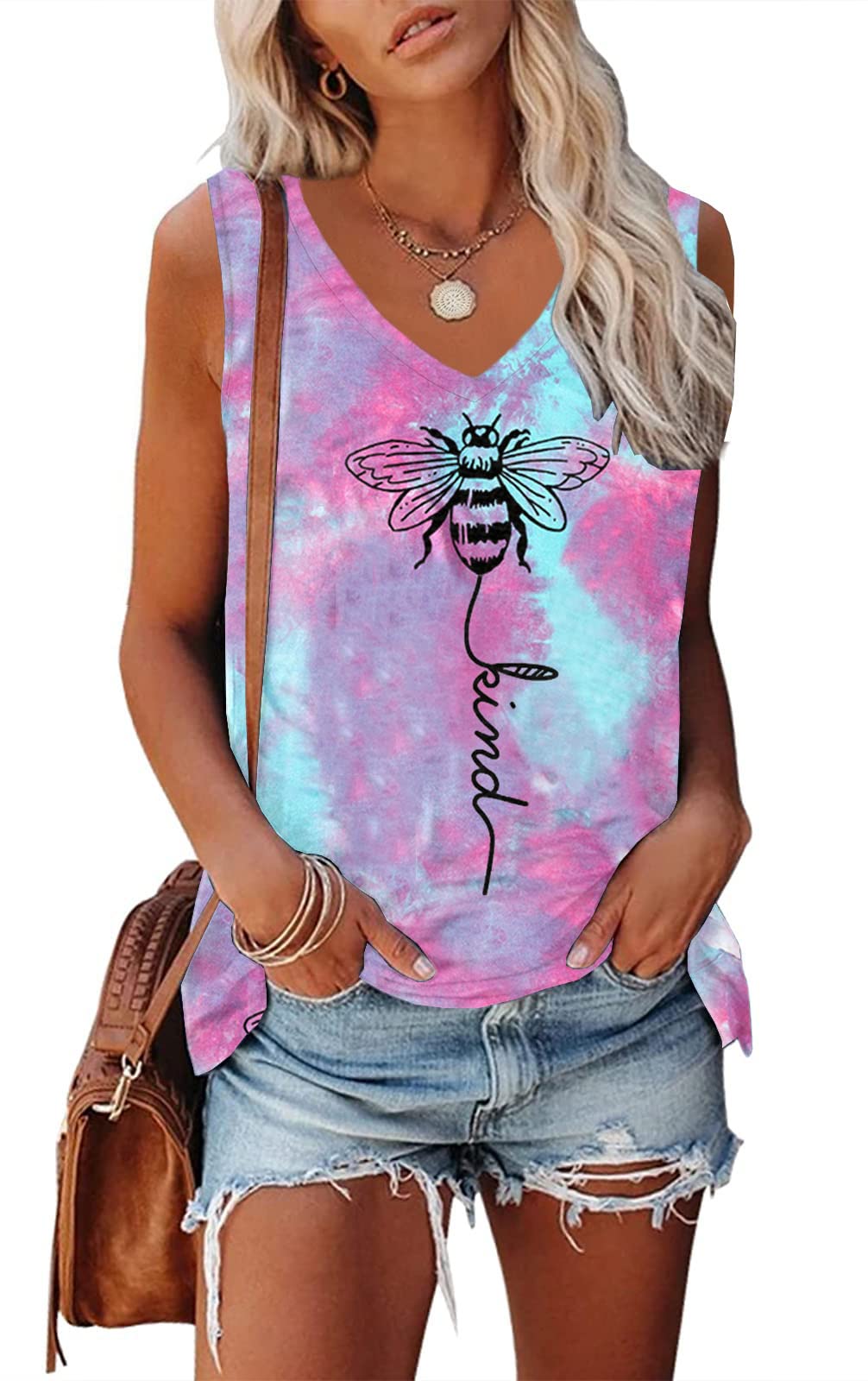 Women's Sleeveless Yoga Tank Tops - Breathable Loose Fit Athletic Shirts for Running, Workouts & Summer Activities