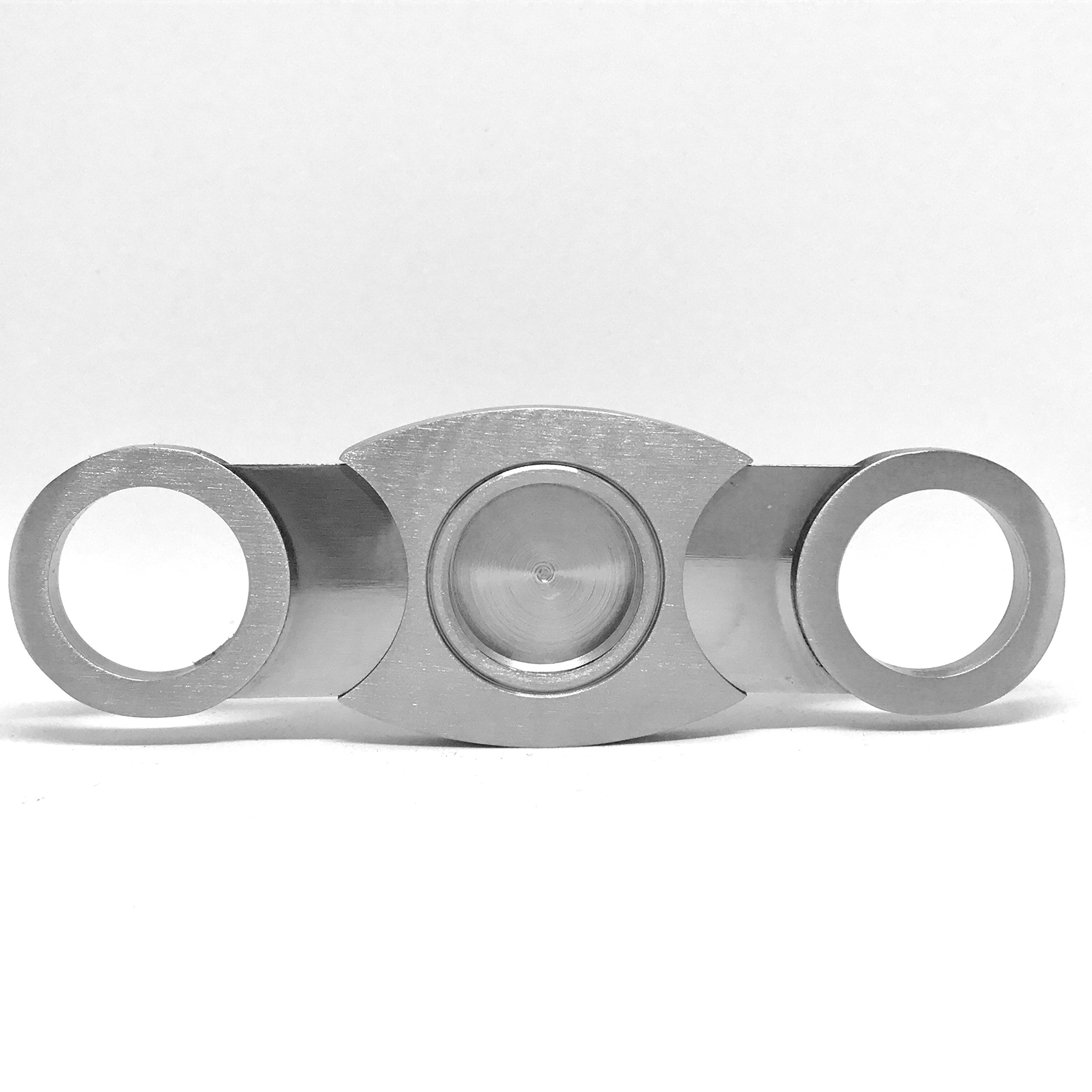 Premium American Flag Design Double Guillotine Cigar Cutter with Gift Box - Perfect for Patriotic Smokers, Gifts & Special Occasions