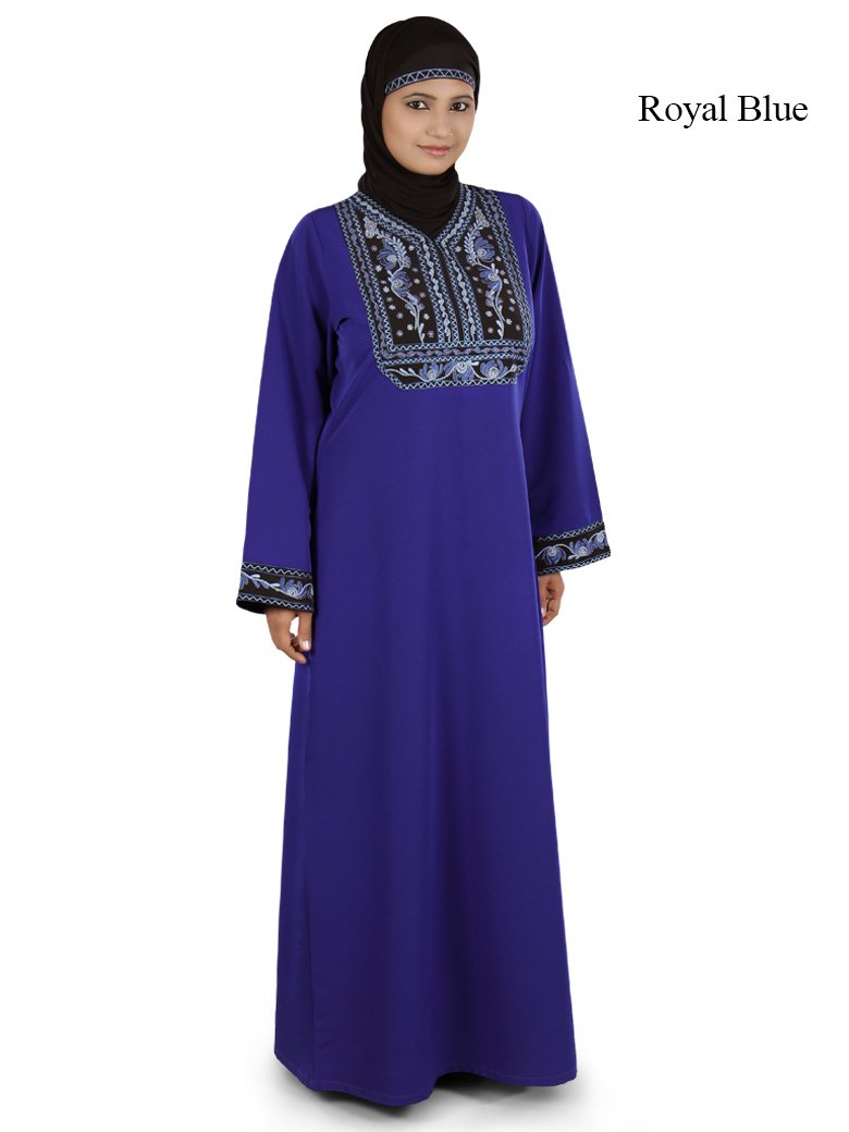 Elegant Adeena Abaya - Modest Muslim Dress for Women - Perfect for Prayer, Eid, and Special Occasions