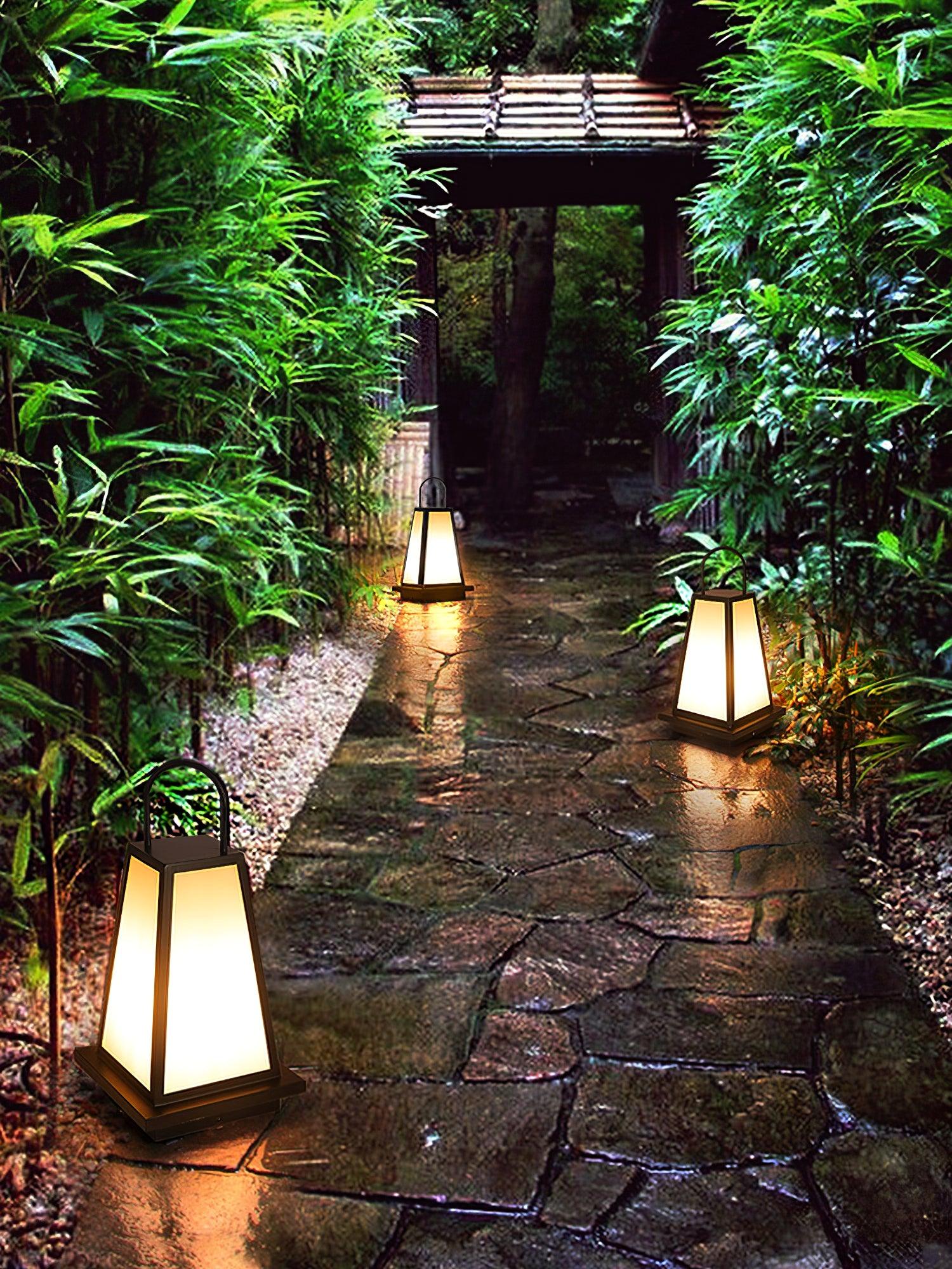 Roam Lantern Solar Garden Light - Waterproof Outdoor LED Lamp for Patio, Yard, Pathway & Camping Decor