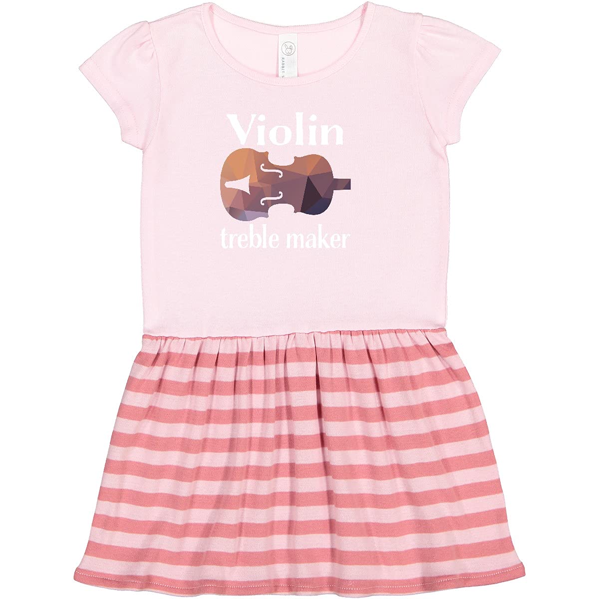 Inktastic Funny Violinist Music Gift Toddler Dress - Cute Violin Treble Maker Outfit for Kids, Perfect for Music Lovers, Performances & Casual Wear