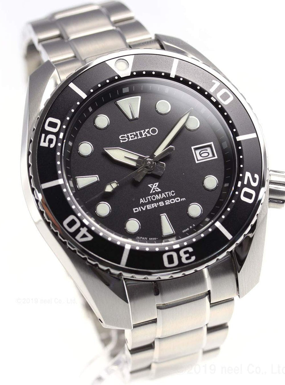 SEIKO Prospex 200M Diver Automatic Watch SBDC083 - Japanese Made JDM Stainless Steel Dive Watch for Men - Perfect for Scuba Diving, Snorkeling & Water Sports