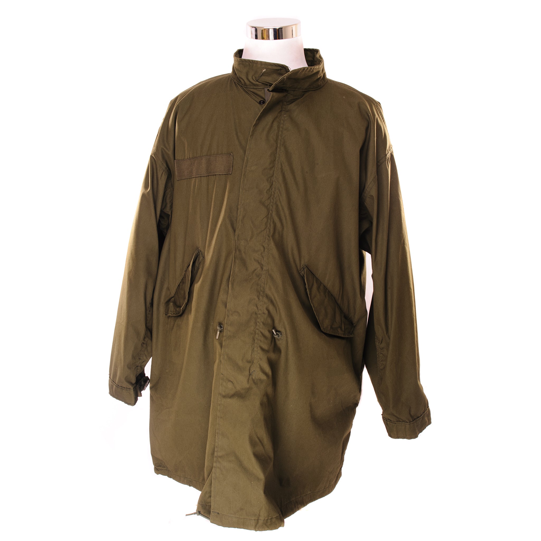 Vintage US Army Fishtail Parka 1988 Large with Liner - Military Outerwear for Cold Weather & Outdoor Activities