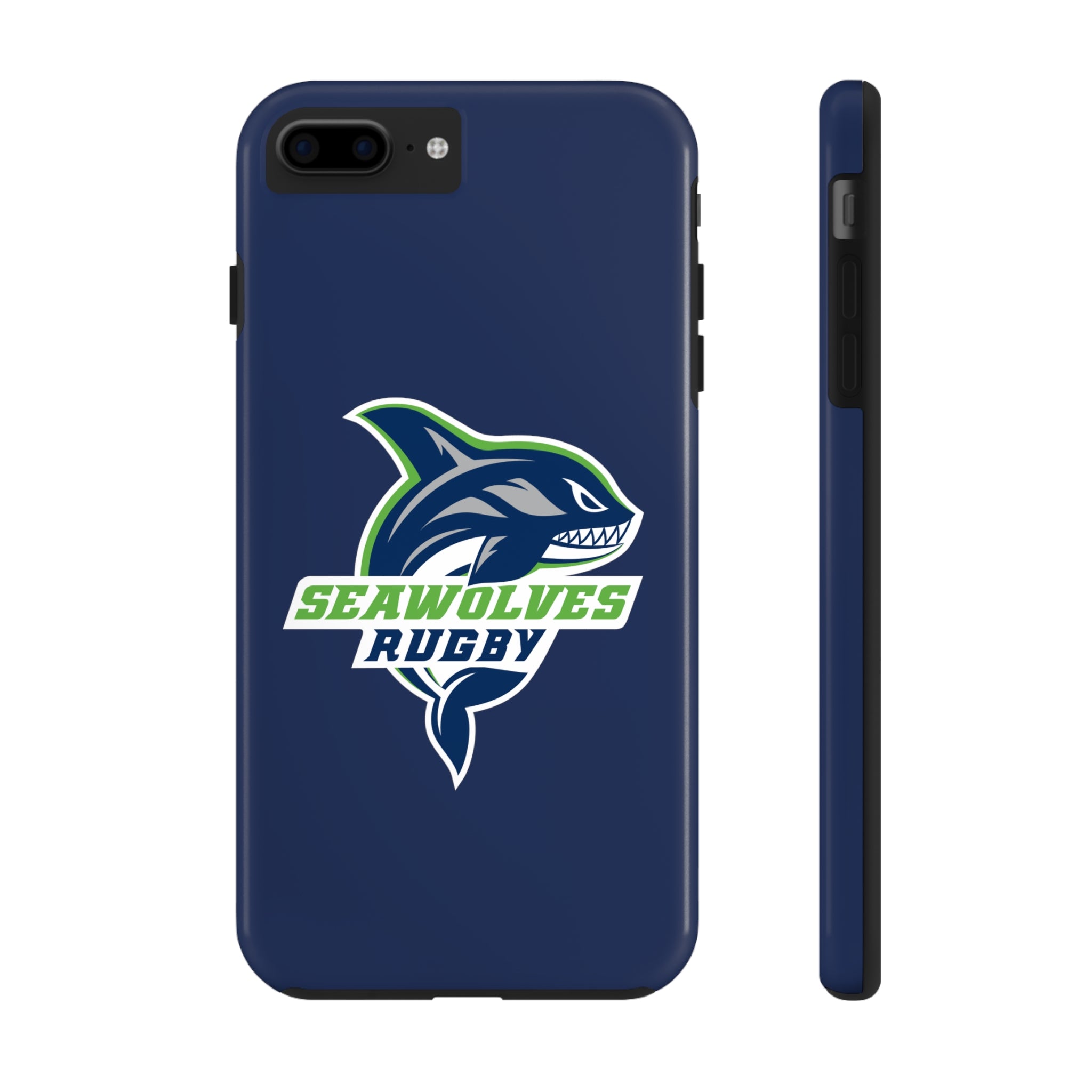 Seawolves Navy Rugged Phone Case - Shockproof & Durable Protection for iPhone & Samsung - Perfect for Outdoor Adventures, Work & Daily Use