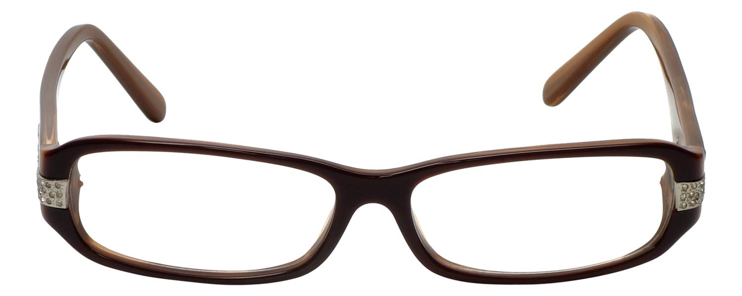Calabria 847 Dazzles Reading Glasses with Hard Case - Stylish Blue Light Blocking Readers for Women & Men - Perfect for Reading, Computer Use & Office Work