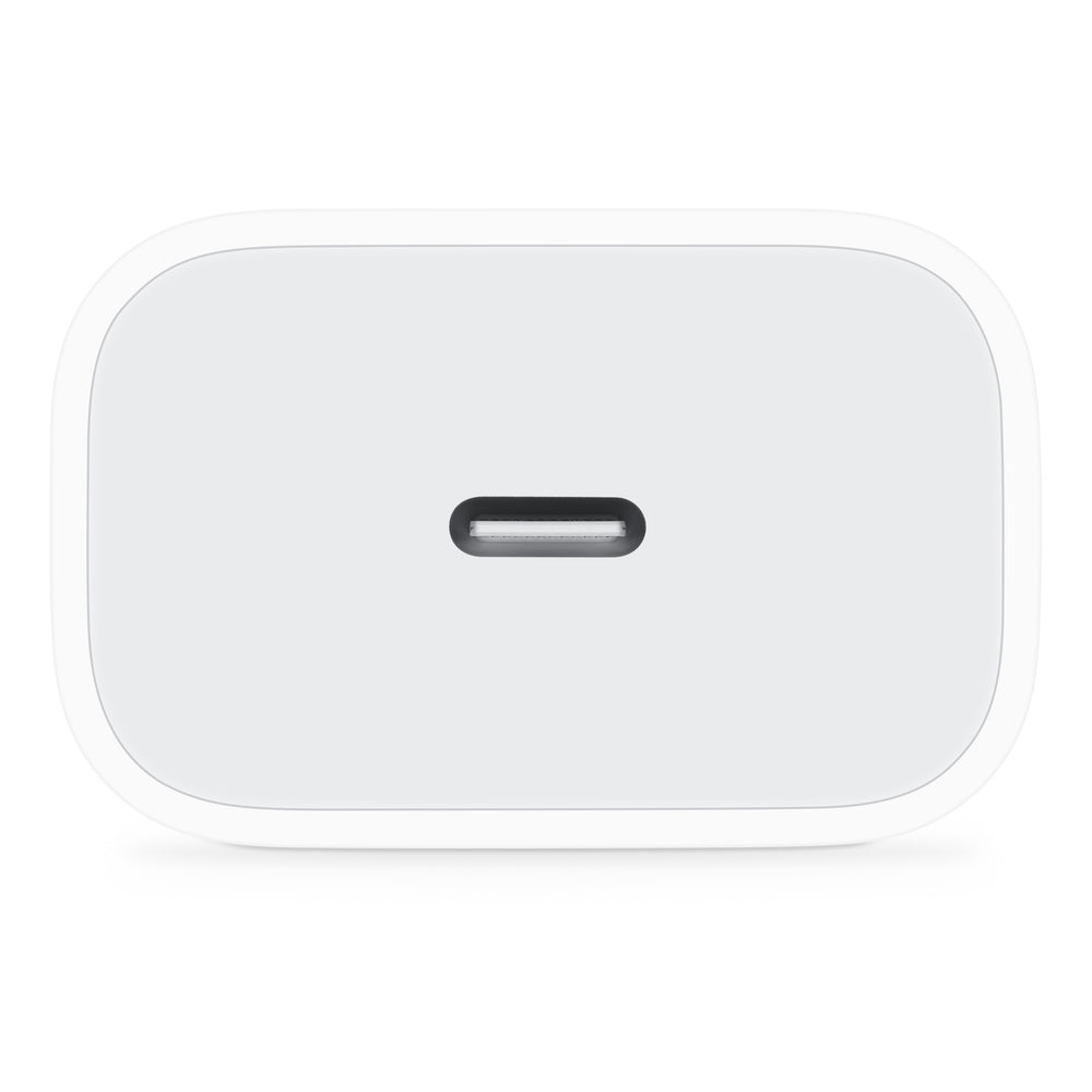 Original Apple 20W USB-C Power Delivery Fast Wall Charger Block - White | Compatible with iPhone 12/13/14, iPad Pro & AirPods | Perfect for Home, Office & Travel Charging