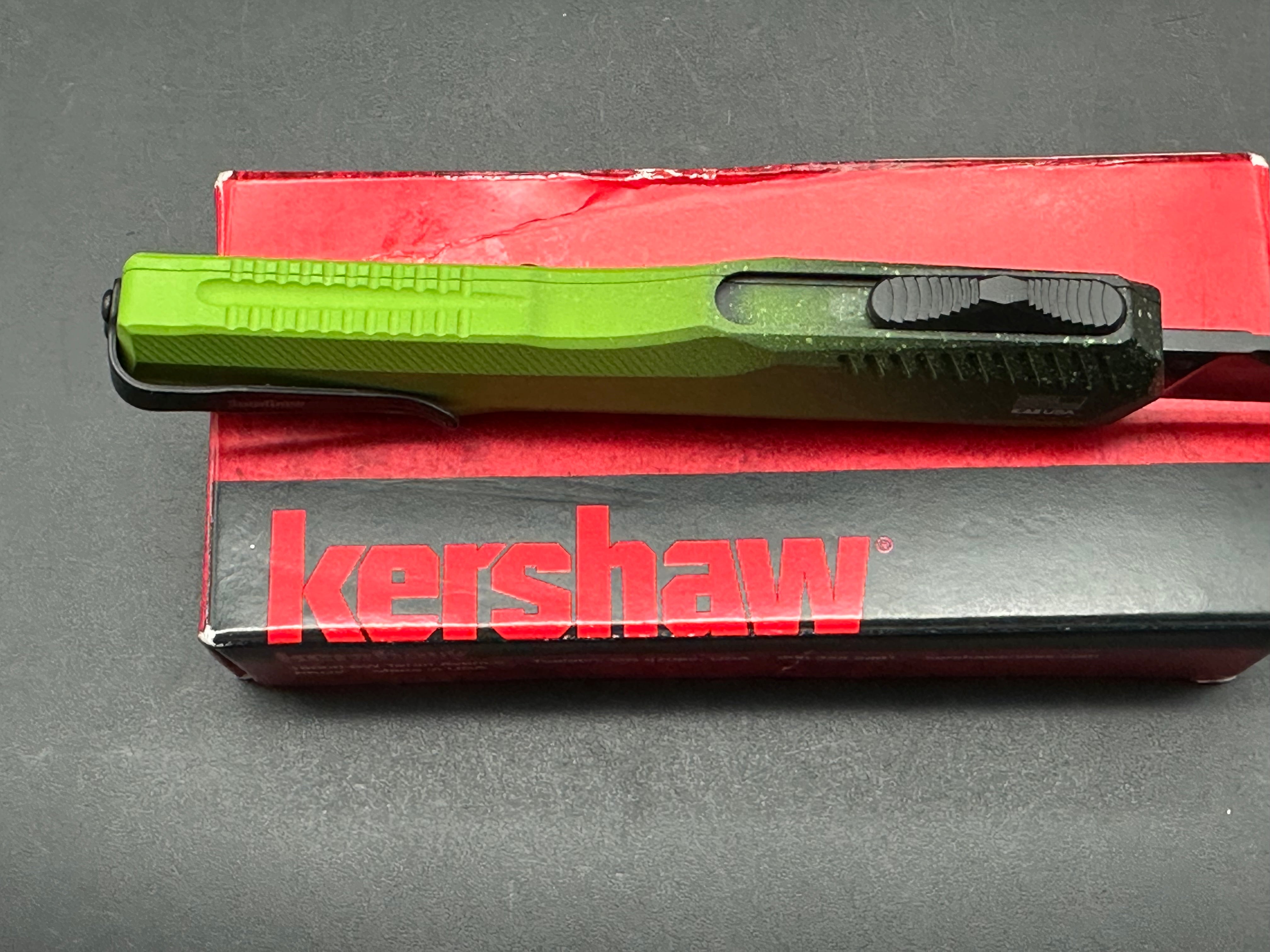 Kershaw Livewire Limited Edition Zombie Cerakote Knife - MagnaCut Blade | Blade Show Atlanta Exclusive | EDC, Outdoor Survival & Tactical Gear