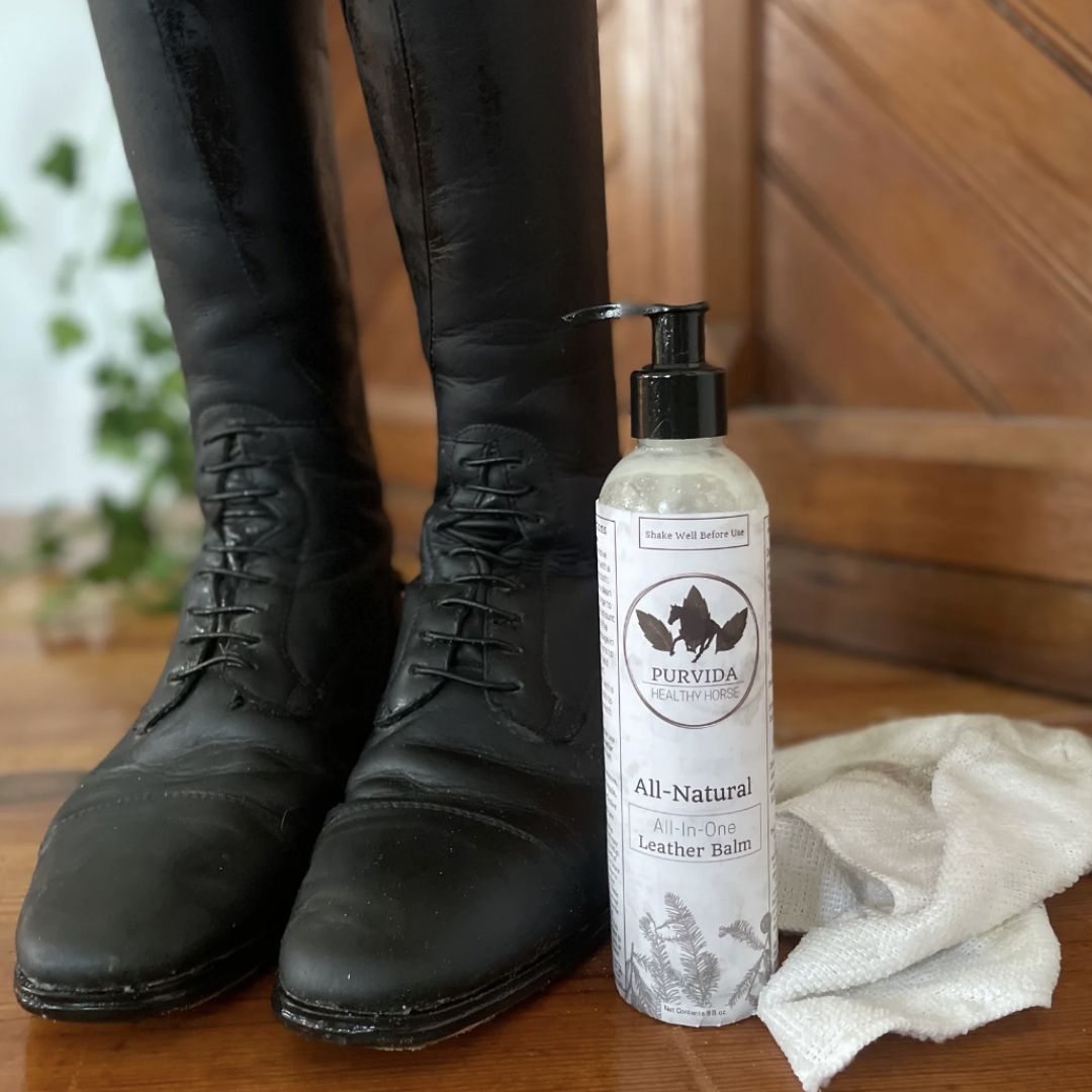 Purvida All-in-One Leather Conditioner & Protector - Restore & Protect Leather Bags, Shoes, Furniture | Ideal for Leather Care & Maintenance