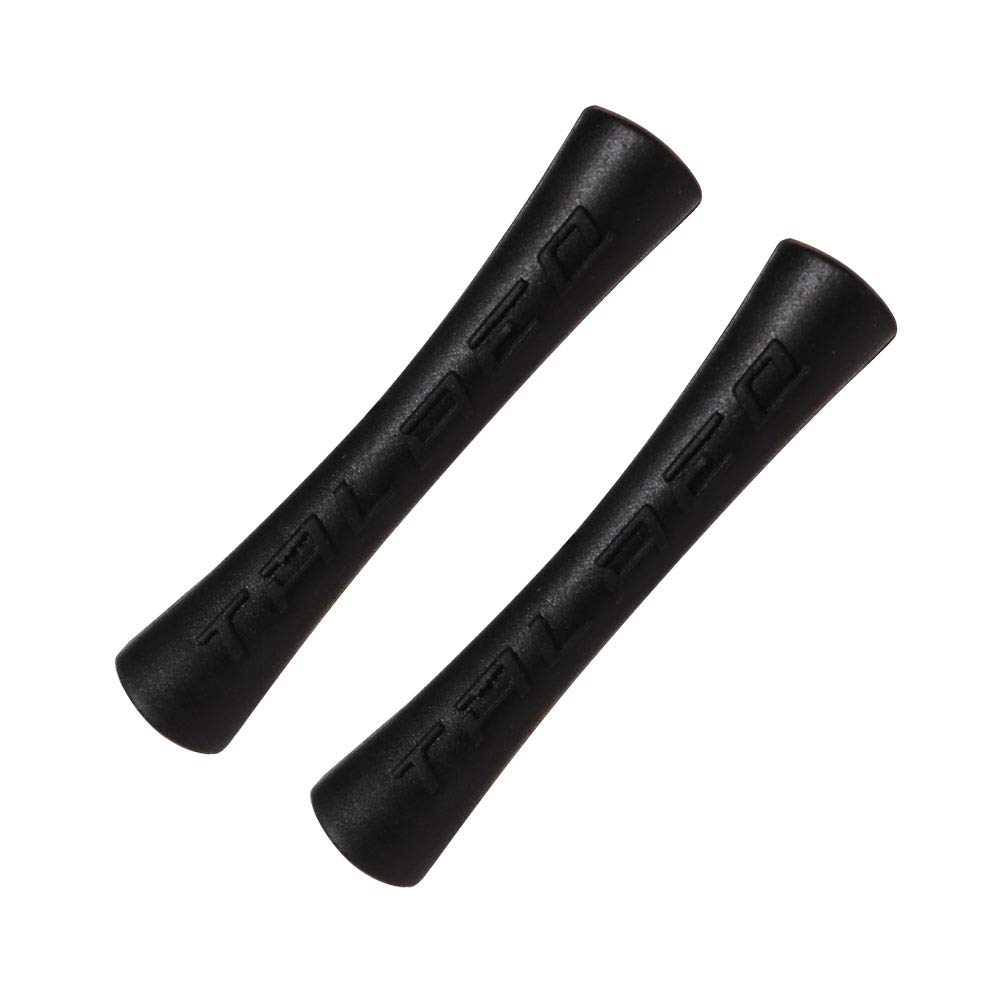 2pcs Bike Frame Protector Rubber Sleeves - Cycling Tube Guards for Mountain & Road Bikes - Durable Black Bike Accessories for Scratch Protection & Cable Management - Perfect for Commuting, Trail Riding & Bike Maintenance