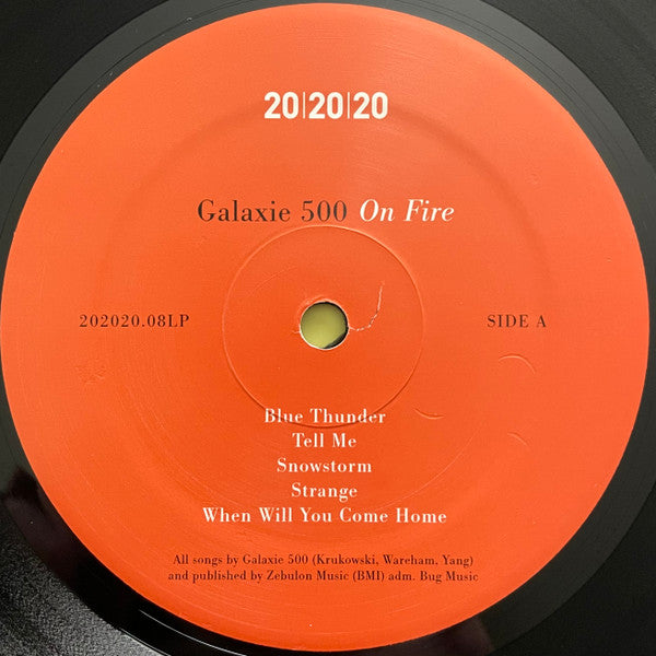 Galaxie 500 - On Fire Vinyl LP Album (Limited Edition Reissue, Remastered) - Near Mint Condition - Perfect for Record Collectors & Indie Music Lovers