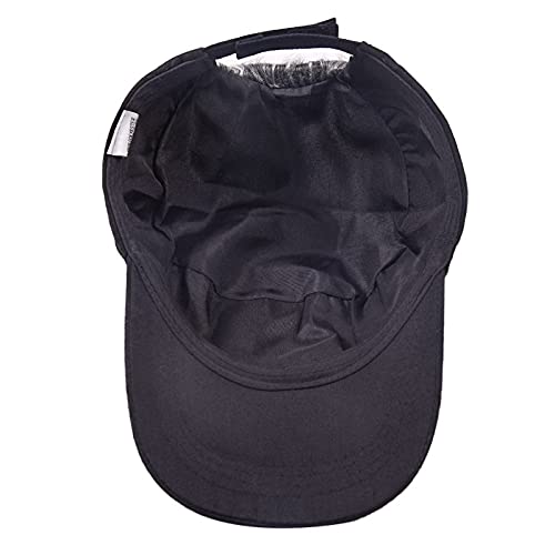 Custom Embroidered Spiked Hair Baseball Cap - Adjustable Novelty Hat for Cosplay & Costumes