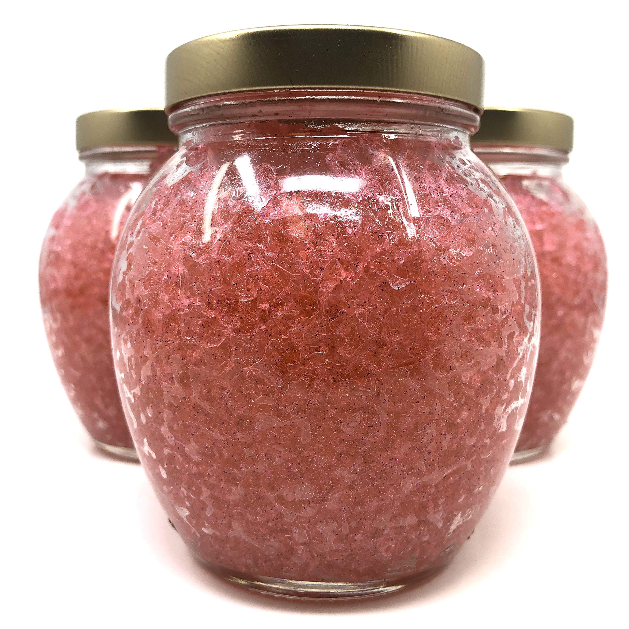 Smelly Jelly Cherry Blossom Scented Wax Melts - 12oz Handcrafted Glass Jar, Floral Home Fragrance Alternative to Candles | Room Freshener for Bedroom, Bathroom & Office
